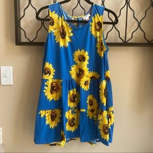 LuLaRoe Eliana sleeveless tiered top, NWOT, small